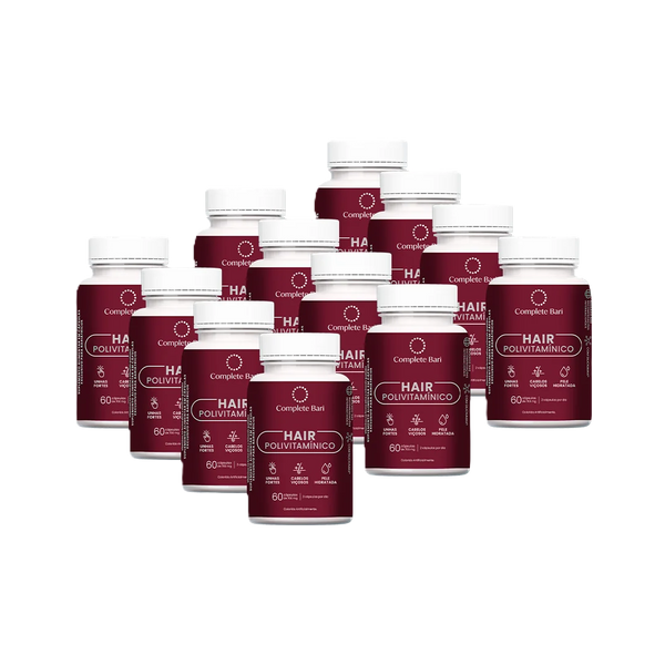 Kit Polivitamínico Cabelo e Unhas