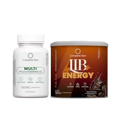 Kit Multivitamínico + Lib Energy Chocolate