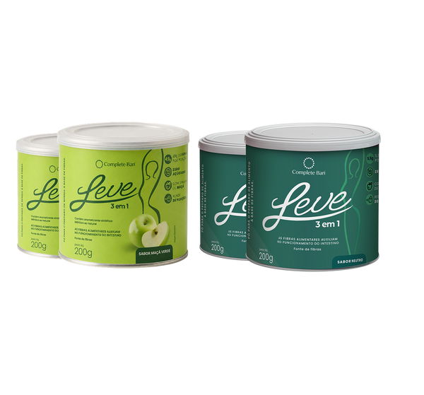 Kit Leve Neutro + Leve Maçã - Ação 3 em 1