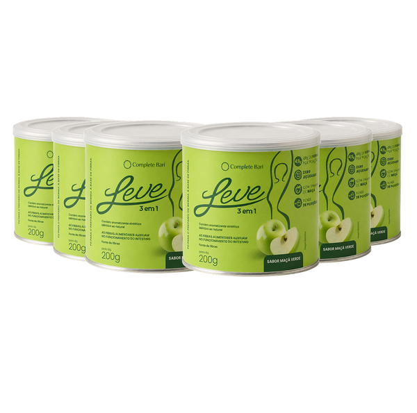 Kit Leve Maçã - Ação 3 em 1 Contra Reganho de Peso e Dumping