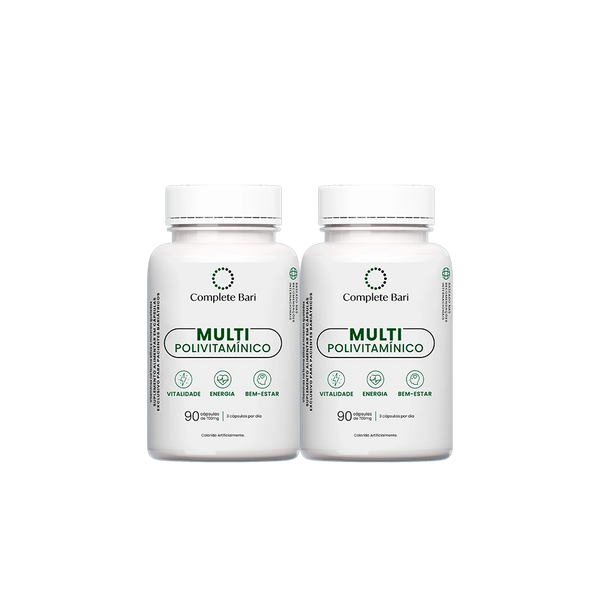 Kit Multivitamínico Para Usuários de Caneta ou Bariátrico | 23 Nutrientes