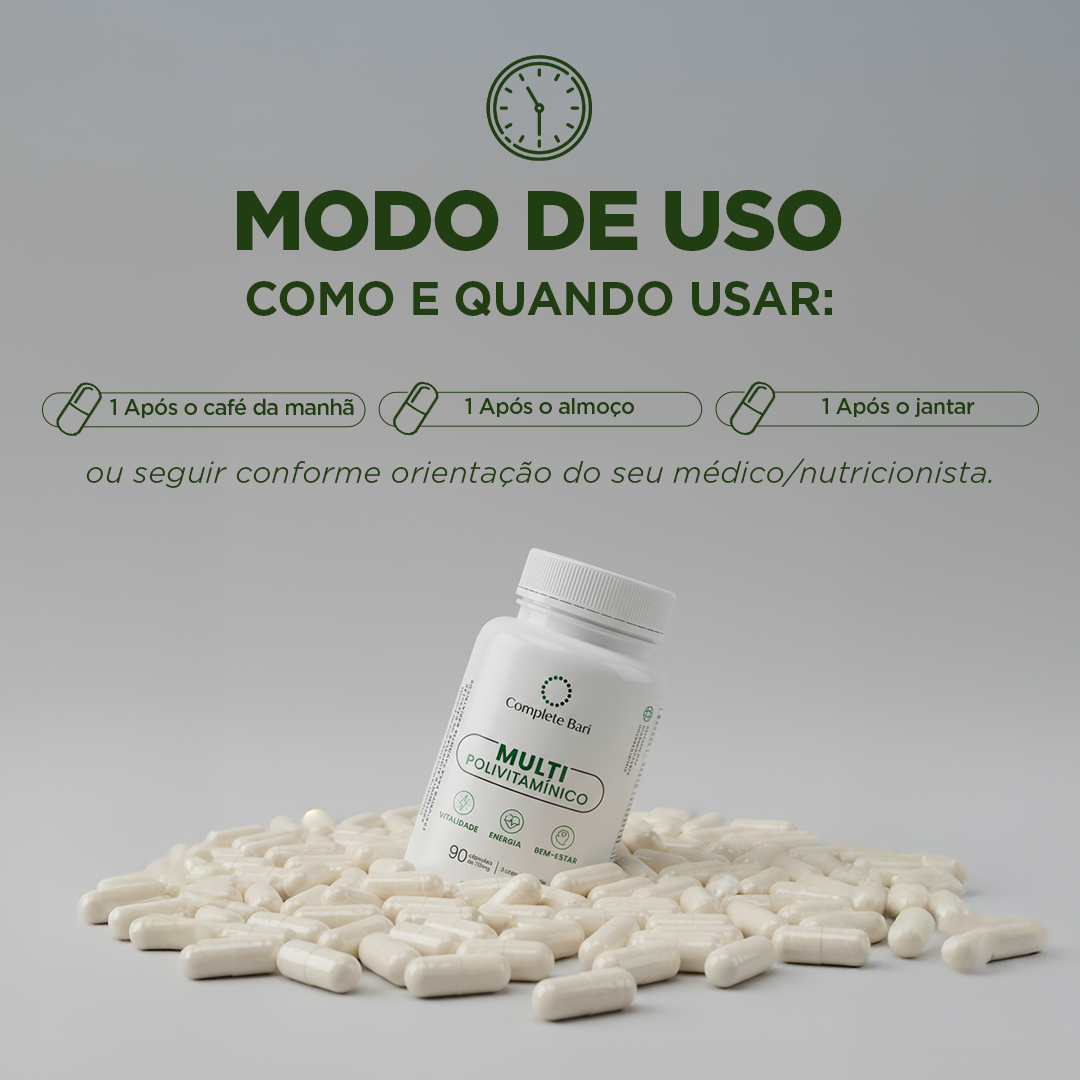 Multivitamínico Complete Bari Multi