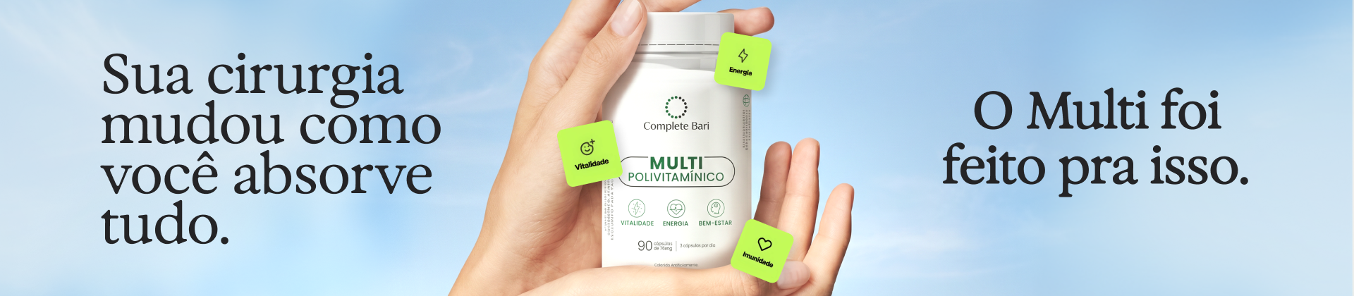 Multivitamínico para bariátricos