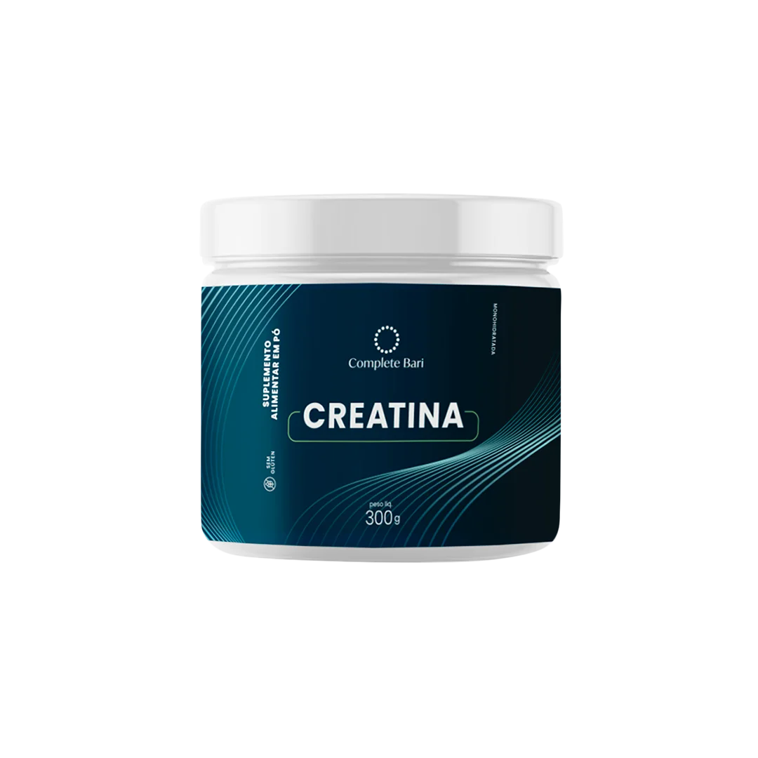 Creatina Monohidratada Pura 300gr Complete Bari