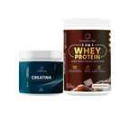 Kit Whey Protein Chocolate Belga + Creatina