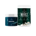Kit Whey Protein Baunilha com Chocolate Branco + Creatina