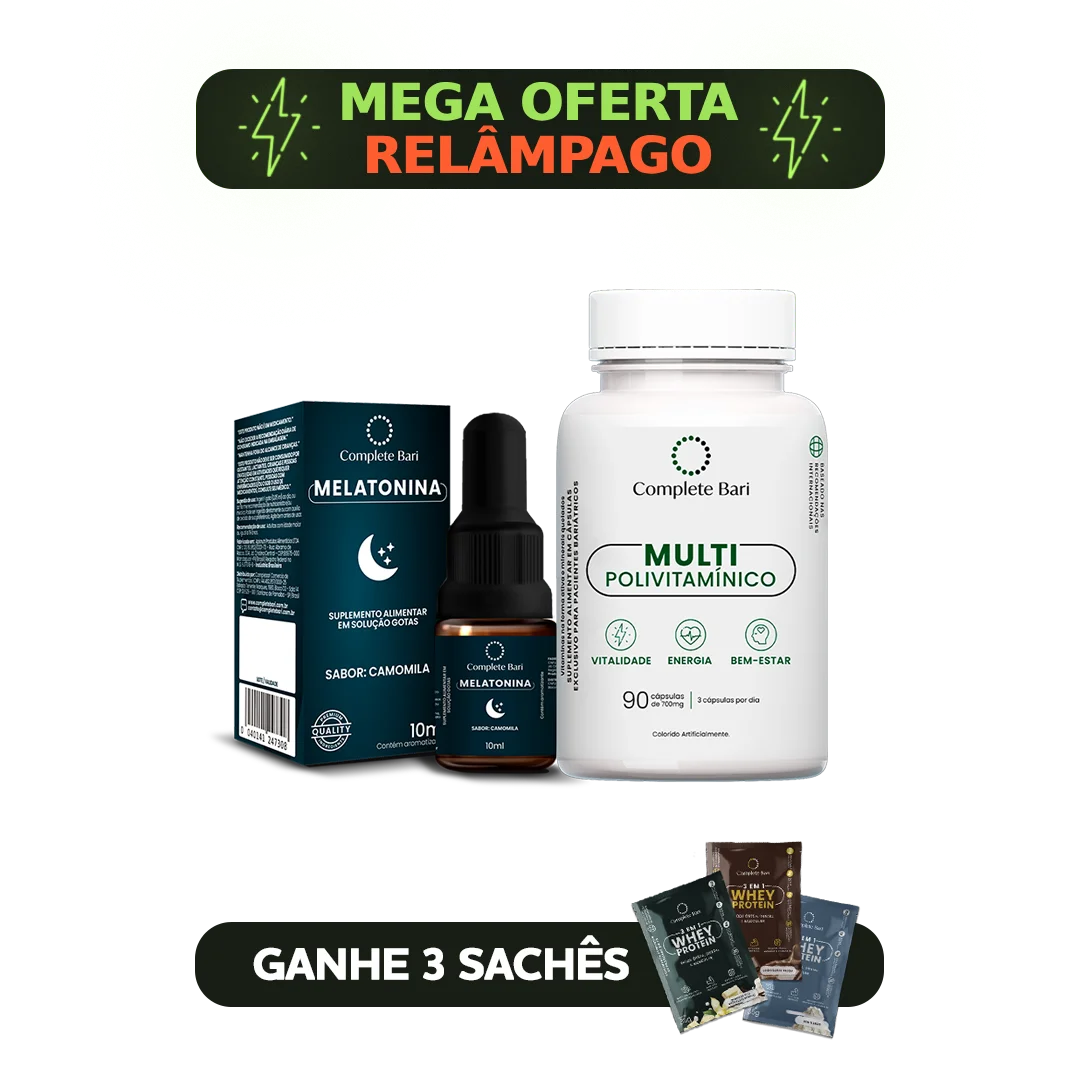 Kit 1 Multi + 1 Melatonina Complete Bari