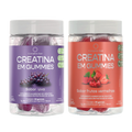 Kit Creatina em Gummies Uva + Creatina em Gummies Frutas Vermelhas