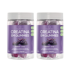 Kit Creatina em Gummies Uva