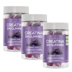 Kit Creatina em Gummies Uva