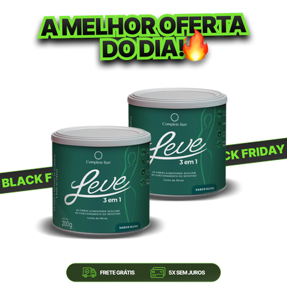 Kit 2 Complete Bari LEVE 3 em 1® Contra Reganho de Peso