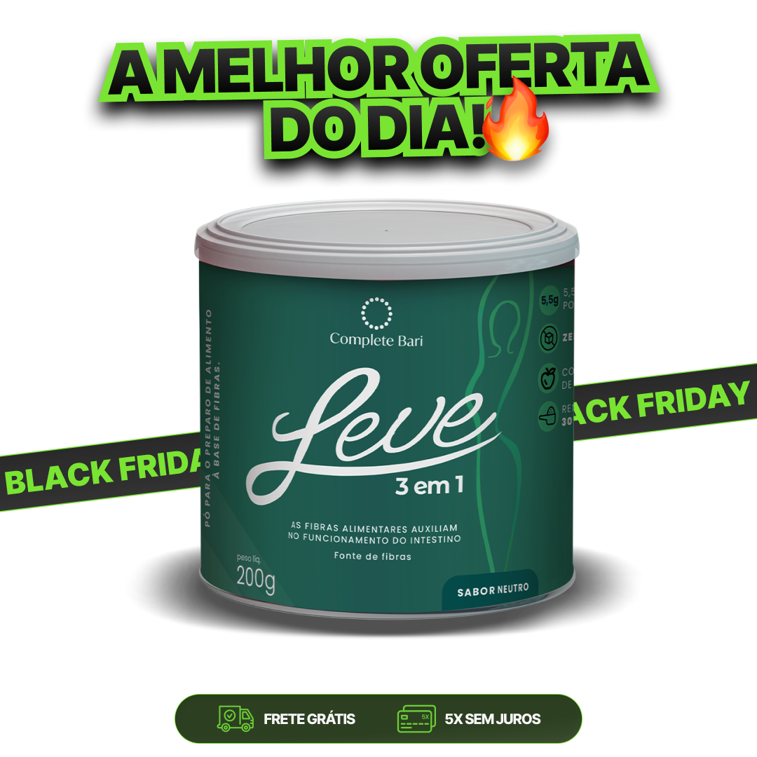 Complete Bari LEVE 3 em 1® Contra Reganho de Peso