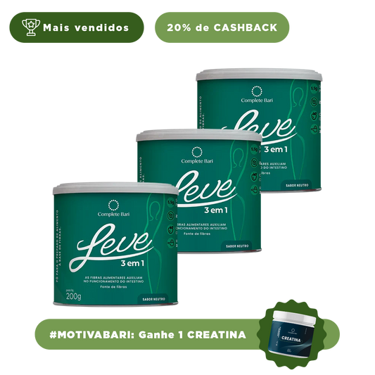Complete Bari LEVE 3 em 1® Contra Reganho de Peso