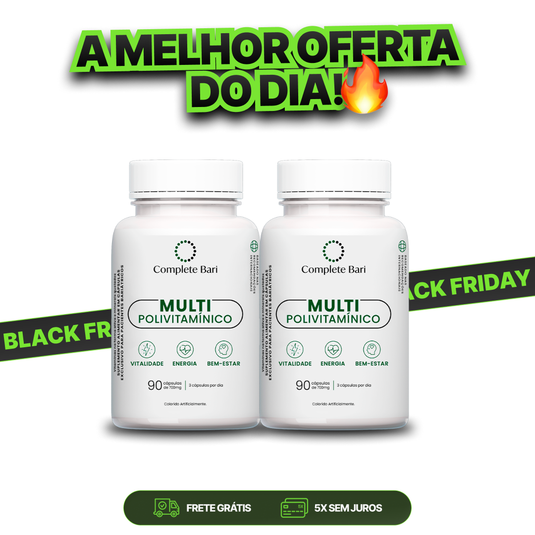 Kit 2 Multi Complete Bari - Vitamina para 2 meses
