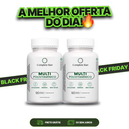 Kit 2 Multi Complete Bari - Vitamina para 2 meses