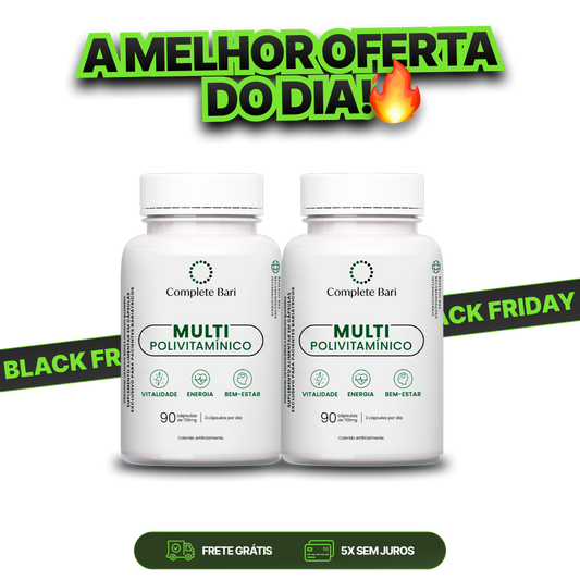 Kit 2 Multi Complete Bari - Vitamina para 2 meses