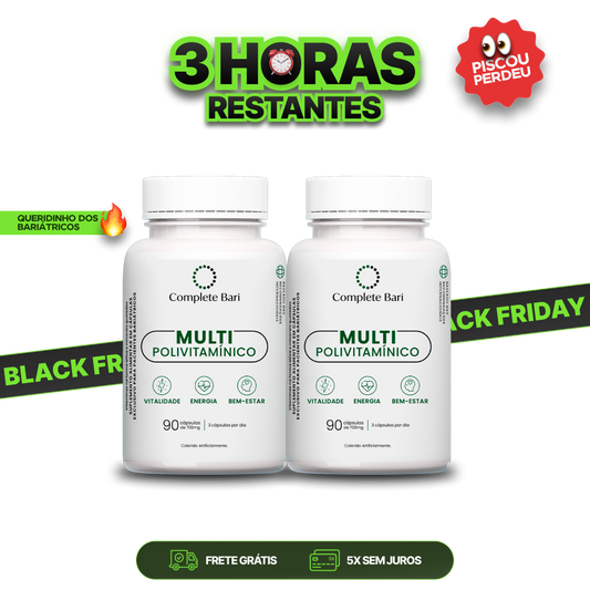 Kit 2 Multi Complete Bari - Vitamina para 2 meses