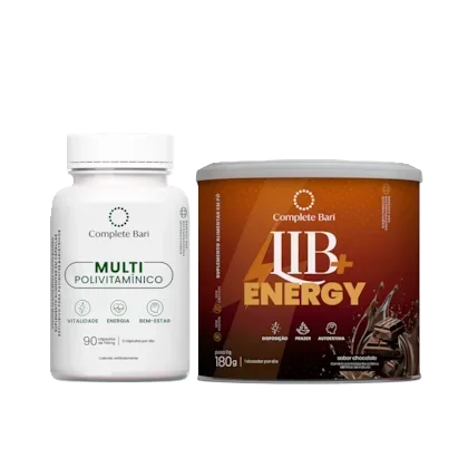 Kit Multivitamínico + Lib Energy Chocolate