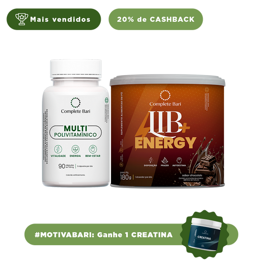 Kit 1 Multi + 1 Lib Energy Complete Bari