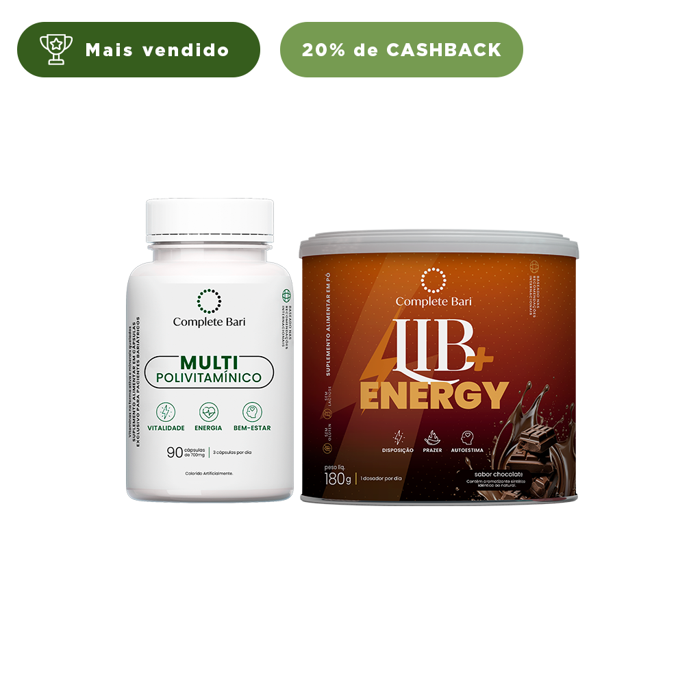 Kit 1 Multi + 1 Lib Energy Complete Bari