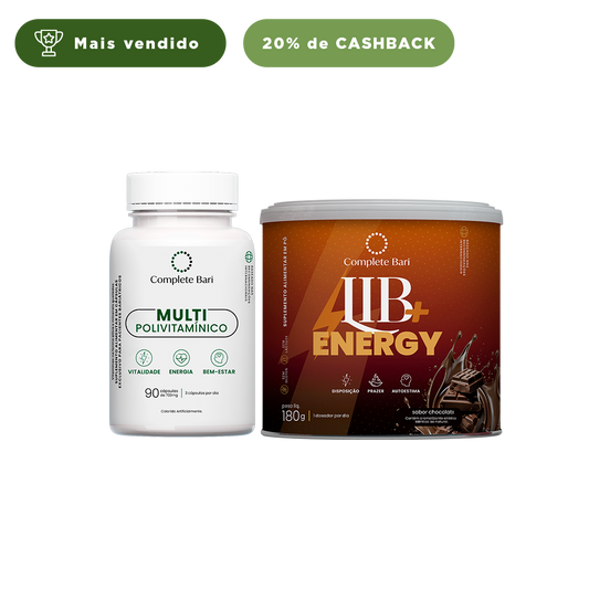 Kit 1 Multi + 1 Lib Energy Complete Bari