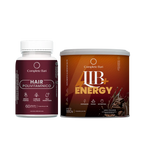 Kit 1 Polivitaminico Cabelos e Unhas + 1 Lib Energy