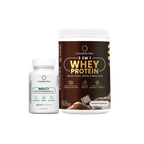 Kit Multivitamínico + Whey Protein Chocolate Belga
