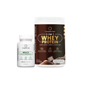 Kit Multivitamínico + Whey Protein Chocolate Belga