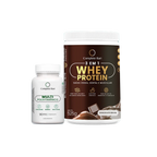 Kit Multivitamínico + Whey Protein Chocolate Belga