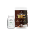 Kit Multivitamínico + Whey Protein Chocolate Belga - Mega Oferta