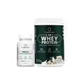 Kit Multivitamínico + Whey Protein Baunilha com Chocolate Branco