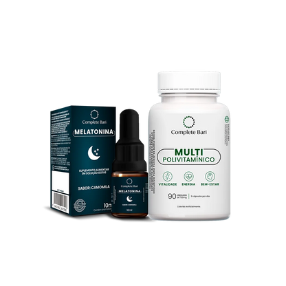 Kit 1 Multi + 1 Melatonina Complete Bari
