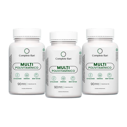 Kit Multivitamínico Para Usuários de Caneta ou Bariátrico | 23 Nutrientes