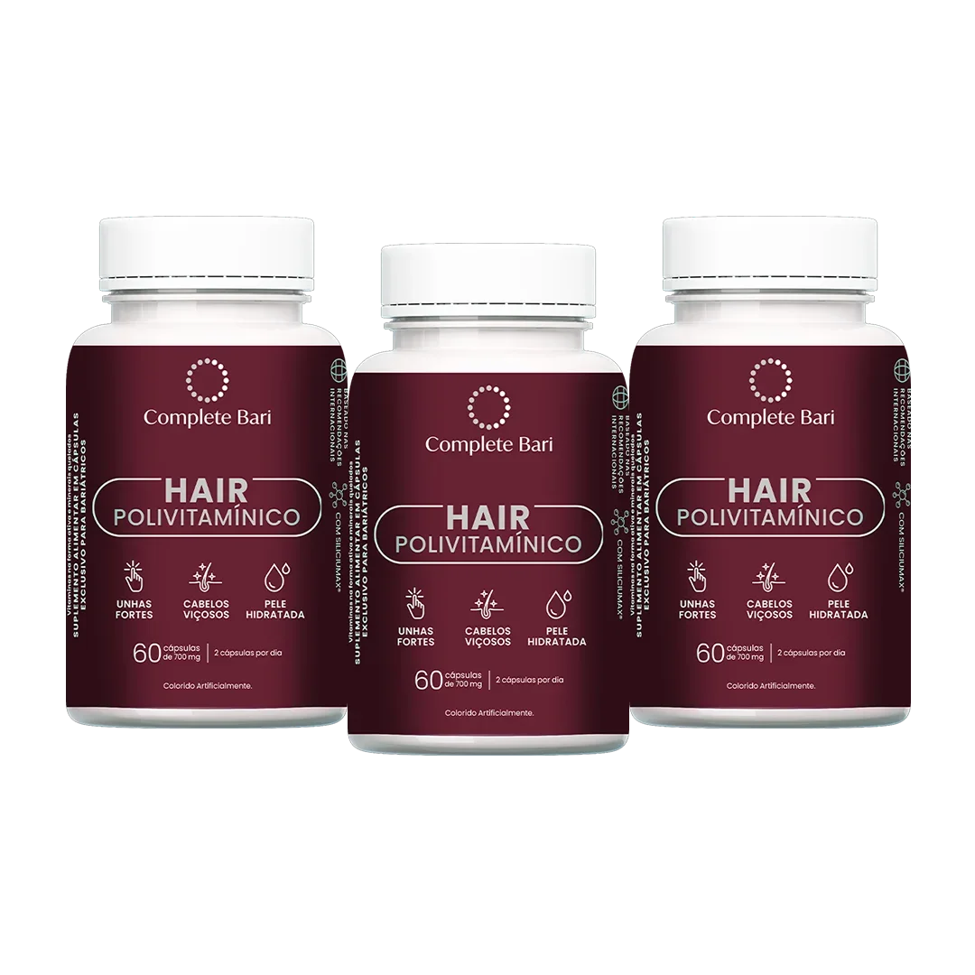 Kit Polivitamínico Cabelo e Unhas
