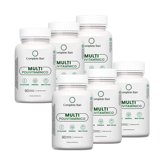 Kit 6 Multi Complete Bari - Vitamina para 6 meses