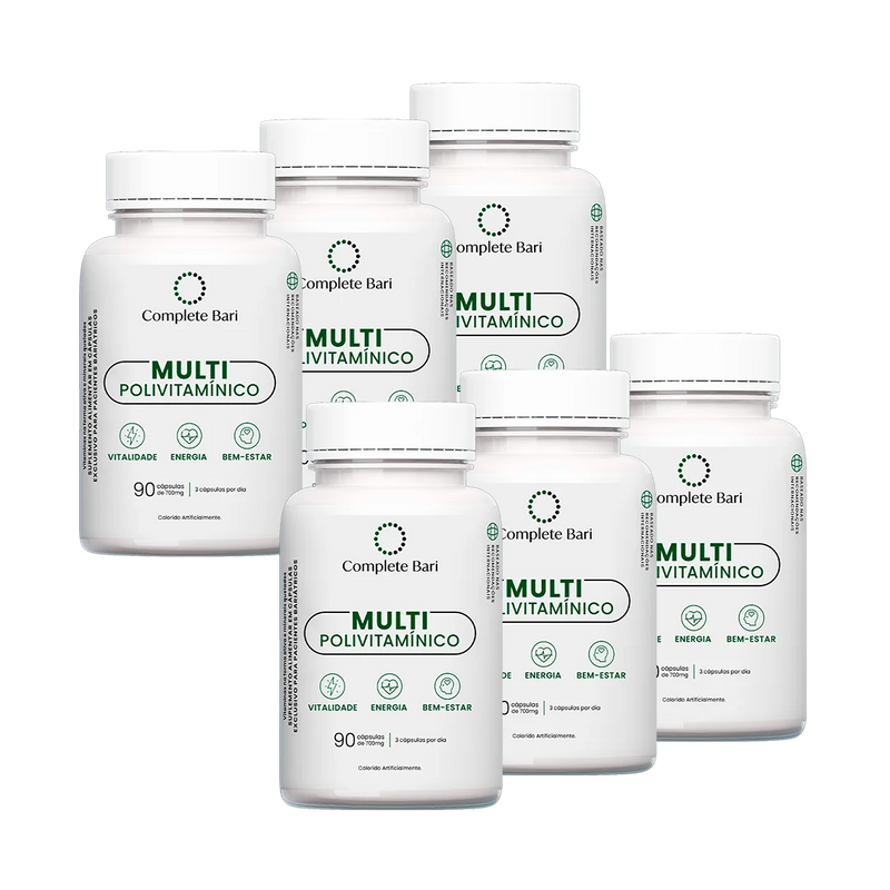 Kit Multivitamínico Para Usuários de Caneta ou Bariátrico | Complete Bari