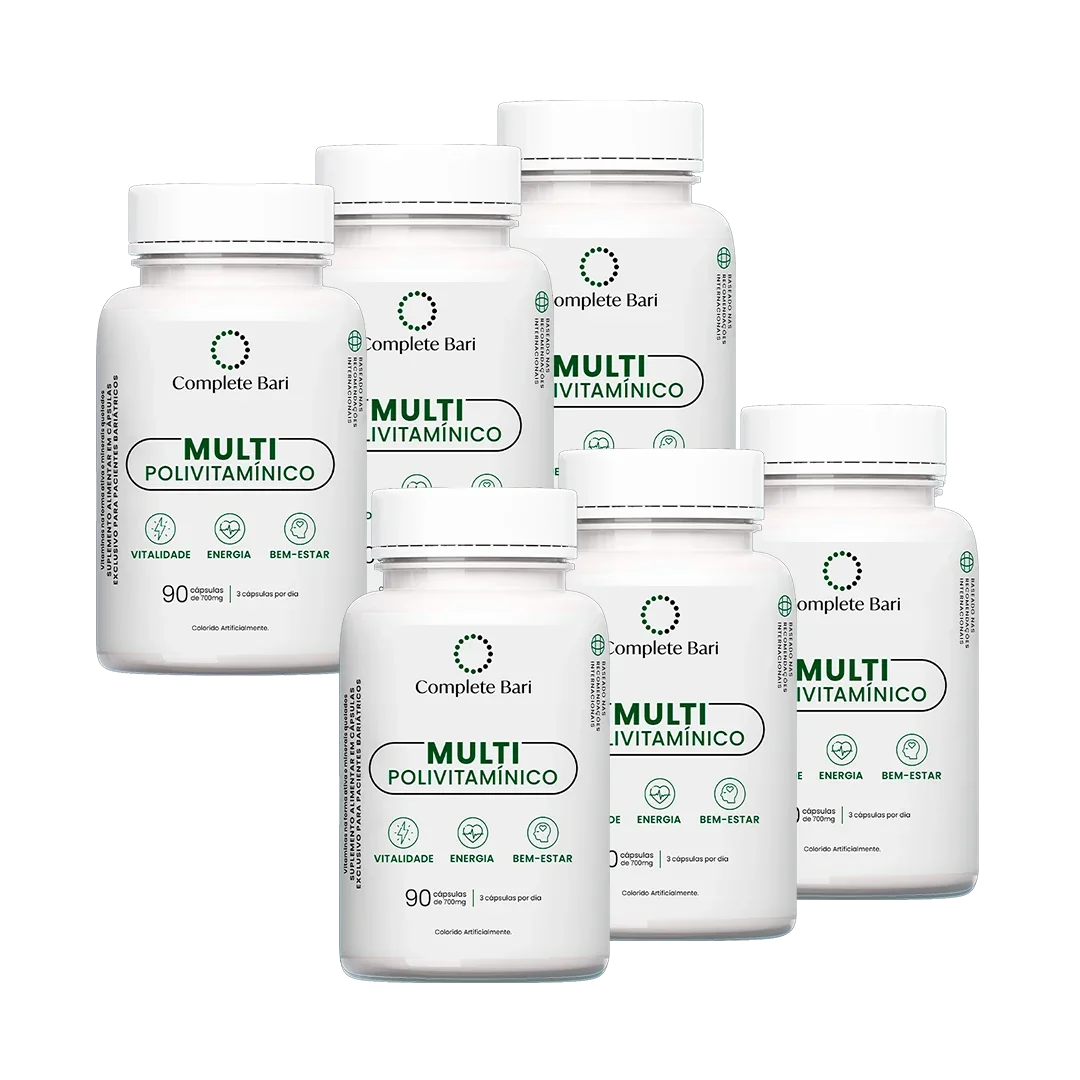 Kit Multivitamínico Para Usuários de Caneta ou Bariátrico | Complete Bari