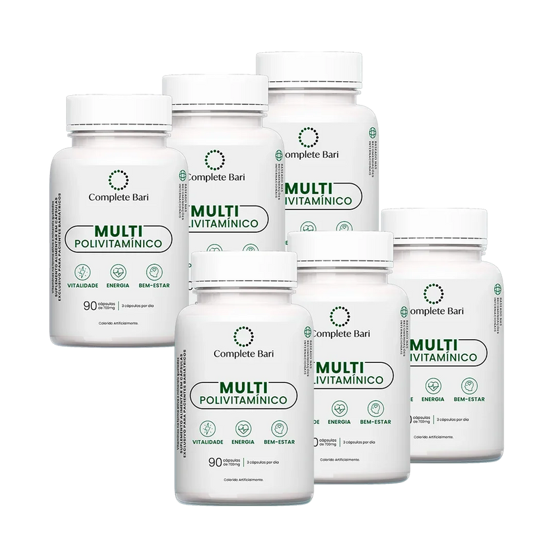 Kit Multivitamínico Para Usuários de Caneta ou Bariátrico | Complete Bari
