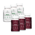 Kit Multivitamínico + Polivitamínico - Mega Oferta