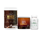 Kit 1 Multi + 1 Whey Chocolate Belga + 1 Lib Energy