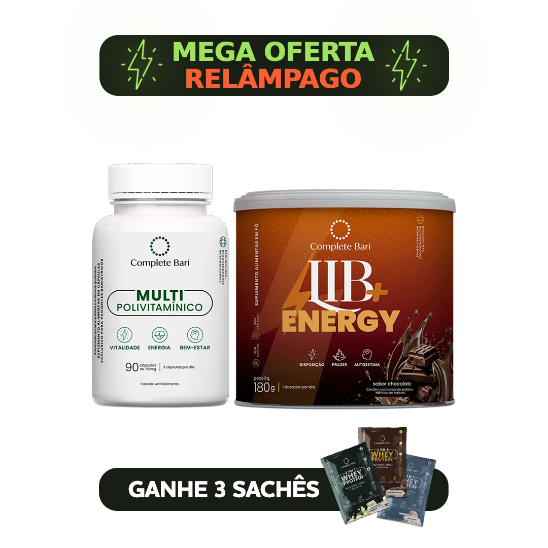 Kit 1 Multi + 1 Lib Energy Complete Bari