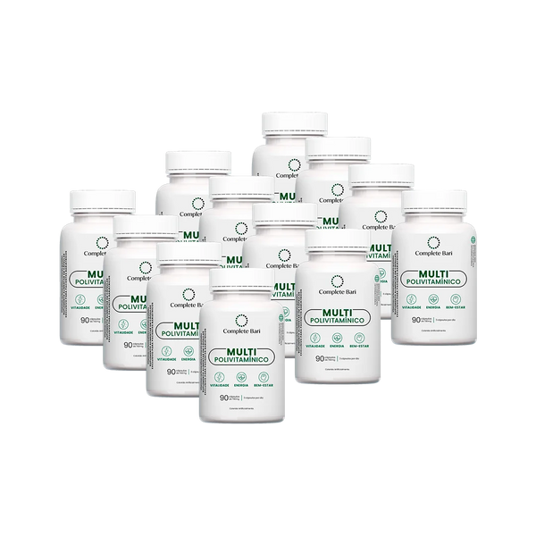 Kit Multivitamínico Bariátrico – 23 Nutrientes com Alta Absorção
