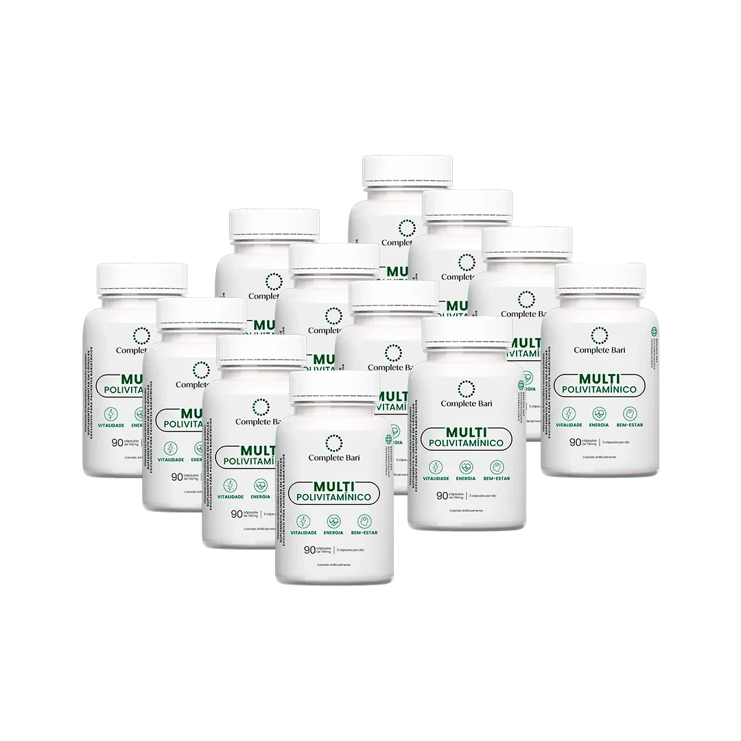 Multivitamínico Para Usuários de Caneta ou Bariátrico | 23 Nutrientes