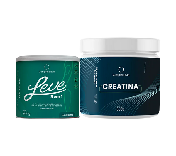Kit Leve - Ação 3 em 1 + Creatina