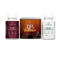 Kit Multivitamínico + Polivitamínico Cabelo e Unhas + Lib Energy Chocolate