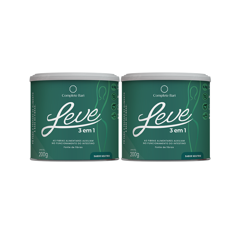 Kit 2 LEVE 3 em 1® – Contra Reganho de Peso & Dumping