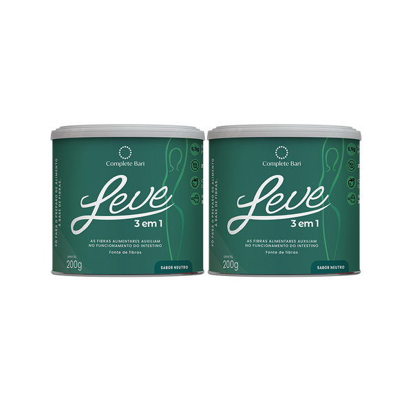 Kit Leve - Ação 3 em 1 Contra Reganho de Peso e Dumping