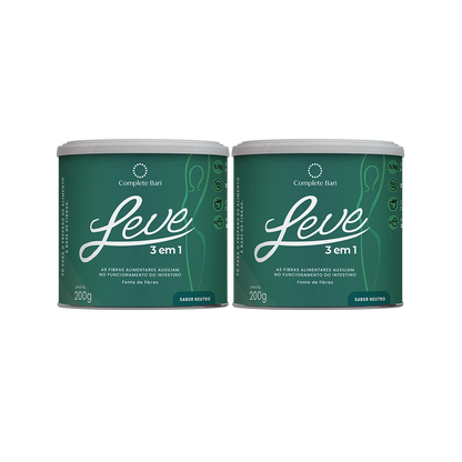 Kit Leve Neutro - Ação 3 em 1 Contra Reganho de Peso e Dumping