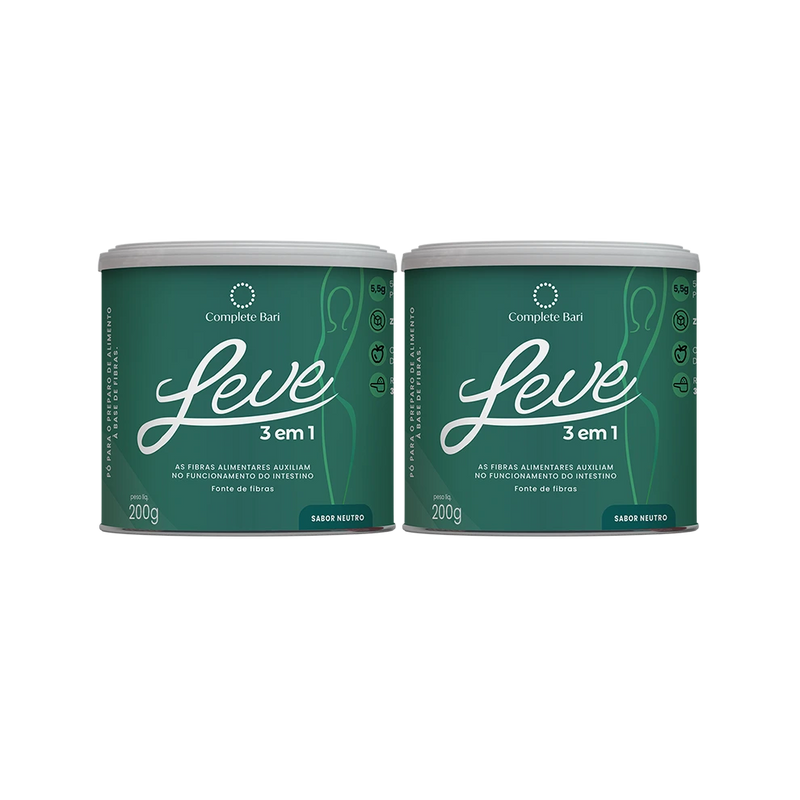 Kit Leve Neutro - Ação 3 em 1 Contra Reganho de Peso e Dumping