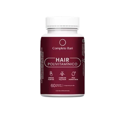 Polivitamínico Cabelos e Unhas Complete Bari Hair